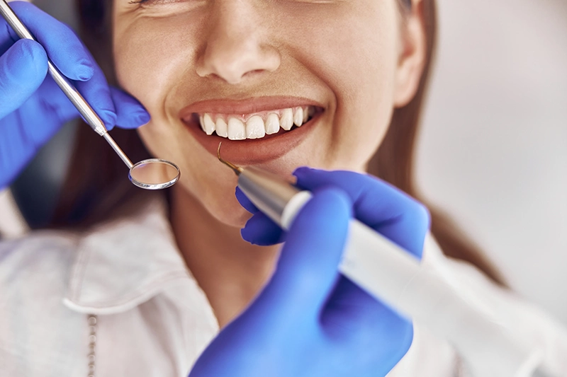 Dental laser treatment